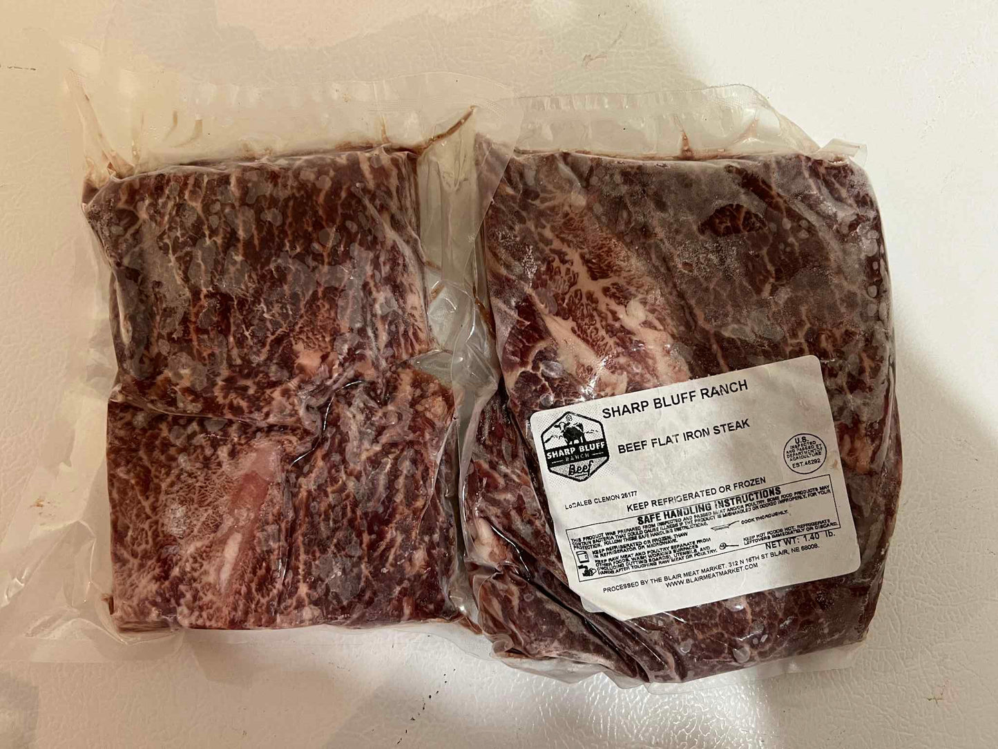 Flat Iron Steak 2/PK