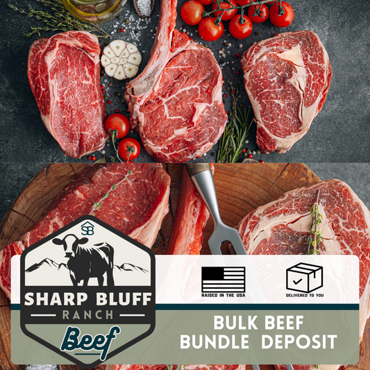 Bulk Beef Bundle Deposit  - 200 lbs. Beef